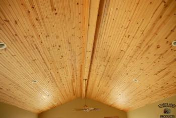 Knotty Pine Ceiling