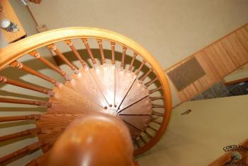 Oak Spiral Staircase